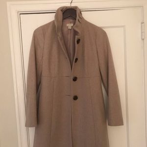 J Crew Factory camel coat